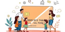 As vantagens de ter cartões adicionais para sua família