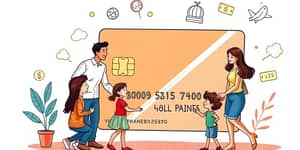 As vantagens de ter cartões adicionais para sua família