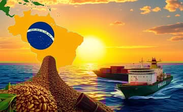 Exportações crescem com valorização de commodities