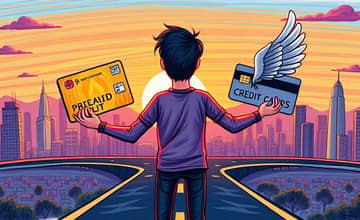 Cartão pré-pago vs. cartão de crédito: qual escolher?