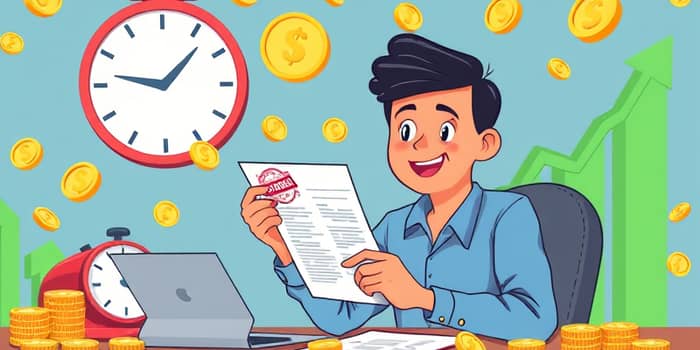 Antecipe parcelas para reduzir o valor total da dívida